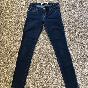 Abercrombie & Fitch Dark Wash Denim Skinny Jeans Size 26